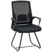 Chaise Urrialdo Ergonomique Design Noir Soutien Lombaire Maille Respirante Bureau