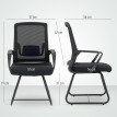 Chaise Urrialdo Ergonomique Design Noir Soutien Lombaire Maille Respirante Bureau