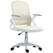Chaise Oldhurst Ergonomique Mesh Bureau Pivotante Accoudoirs Blanc