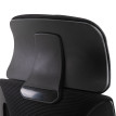 Chaise Bureau Uvecourt Ergonomique Confortable Noir Réglable Respirante