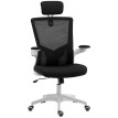 Fauteuil Ameno Ergonomique Réglable Appui-Tête Noir Support Lombaire 2D
