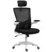 Fauteuil Ameno Ergonomique Réglable Appui-Tête Noir Support Lombaire 2D