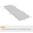 Coussin Kattenbach pour Transat Extérieur Confort Épais Gris Clair Déperlant