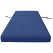 Lot Bernold 2 Matelas Transat Confort Résistant Bleu Extérieur Luxe
