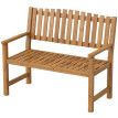 Banc de jardin Veitsberg 2 places bois acacia massif confort extérieur naturel