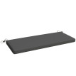 Coussin Banc Jardin Bartolomeo Confort Extérieur Résistant Anthracite