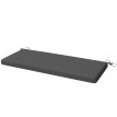 Coussin Banc Jardin Bartolomeo Confort Extérieur Résistant Anthracite