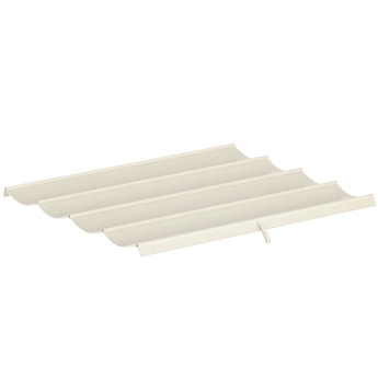 Toile Pergola Ivywood Rétractable 3x215m Anti-UV Crème Résistante