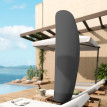 Housse parasol Lauterbach protection imperméable anti UV intempéries poussière noir