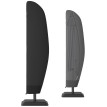 Housse parasol Lauterbach protection imperméable anti UV intempéries poussière noir