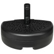 Pied Parasol Hohenbach Stable Remplissable Eau Sable Ø38-48mm Noir