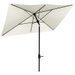 Parasol Onofrio Inclinable Jardin Terrasse Piscine Anti-UV 50+ Crème
