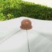 Parasol Urarte Bohème Franges UV40+ Extérieur Plage Jardin Crème
