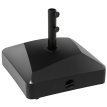 Pied de parasol Lozzolo lestable eau sable stabilité optimale noir extérieur