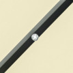 Parasol Fiorella Inclinable LED Solaire Beige Éclairage Jardin Terrasse 265 cm