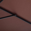 Parasol Sigibert Octogonal Inclinable Aluminium Café Protection UV Terrasse Jardin 260cm