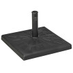 Pied de parasol Thibaut ultra stable résine noire 19 kg terrasse jardin piscine