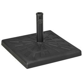 Pied de parasol Thibaut ultra stable résine noire 19 kg terrasse jardin piscine