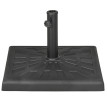 Pied de parasol Thibaut ultra stable résine noire 19 kg terrasse jardin piscine