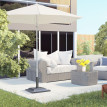 Pied Parasol Saltmarsh Résistant Décoratif Bronze 9 kg Extérieur Élégant