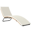 Bain de soleil Urraco design ergonomique confort extérieur blanc crème