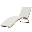 Bain de soleil Urraco design ergonomique confort extérieur blanc crème