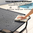 Transat Pliable Lavenderfield Jardin Piscine Plage Noir Anthracite Inclinable 4 Positions