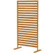 Panneau Brise-Vue Wissemont Autoportant Extérieur Treillis Plantes Marron 80x170cm