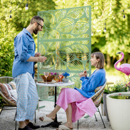 Brise-vue extérieur Nettlewick décoratif vert jardin terrasse intimité design moderne