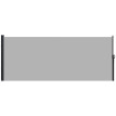 Store Fuipiano Brise-Vue Rétractable Extérieur Polyvalent Gris Clair