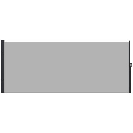 Store Fuipiano Brise-Vue Rétractable Extérieur Polyvalent Gris Clair