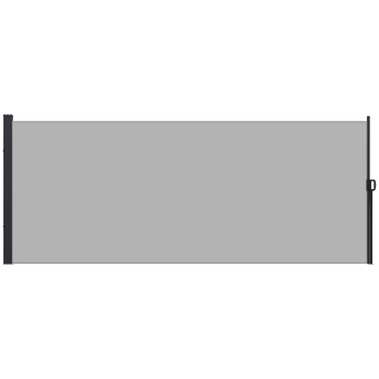Store Fuipiano Brise-Vue Rétractable Extérieur Polyvalent Gris Clair
