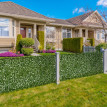 Haie Artificielle Quimeval Brise-Vue Décoratif Vert Foncé 3x1.5m Résistante UV