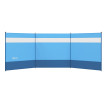 Paravent Gartenbach Brise-Vue Pliable Camping Plage Vent Protection Bleu