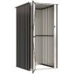 Abri de Jardin Padul Métal Résistant Étanche Gris Anthracite 0.69m²