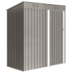 Abri de Jardin Conon Compact Résistant Acier Gris Clair 1,37 m² Sécurisé