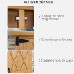 Abri de Jardin Gontran Rangement Extérieur Étagères Toit Tôle Bois Sapin Naturel