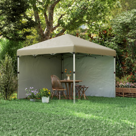 Tonnelle Junghold Pop-Up Anti-UV 30+ Beige avec Lestage et Sac de Transport Inclus