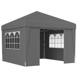 Barnum Étremont Pop-Up Anthracite Tonnelle Jardin Fête Résistante UV30+