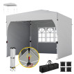 Tonnelle Teofilo 3x3m Protection Solaire UPF50+ Anti-UV Crème Résistante