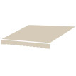 Toile Belvardin Store Banne Polyester Anti-UV Beige 282x240 cm