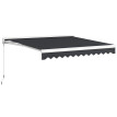 Store Ivybrook Électrique & Manuel Rétractable Terrasse Commerce Anthracite 295x250 cm