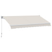 Store Banne Moclín Manuel Extérieur Résistant Crème pour Terrasse Jardin Balcon 200x250cm