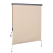Store Zorzone Extérieur Enrouleur Vertical 160x250cm Beige Résistant Intempéries