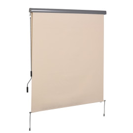 Store Zorzone Extérieur Enrouleur Vertical 160x250cm Beige Résistant Intempéries