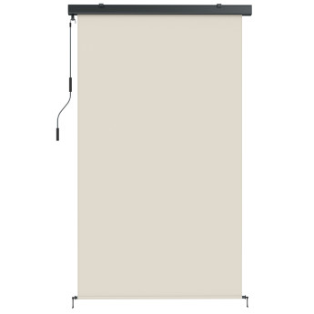 Store Odelbald extérieur vertical protection solaire étanche couleur crème 250x160cm