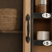 étagére murale HWC-Q26, étagére suspendue, étagére flottante, style vintage shabby chic, bois, 70 x