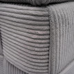 Pouf HWC-Q47, pouf ottoman rembourré, avec couvercle et compartiment de rangement, en Velours (260 g