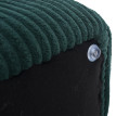 Pouf HWC-Q47, pouf ottomane rembourré, avec couvercle et compartiment de rangement, en Velours (260