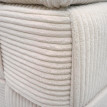 Pouf HWC-Q47, pouf ottomane rembourré, avec couvercle et compartiment de rangement, en Velours (260